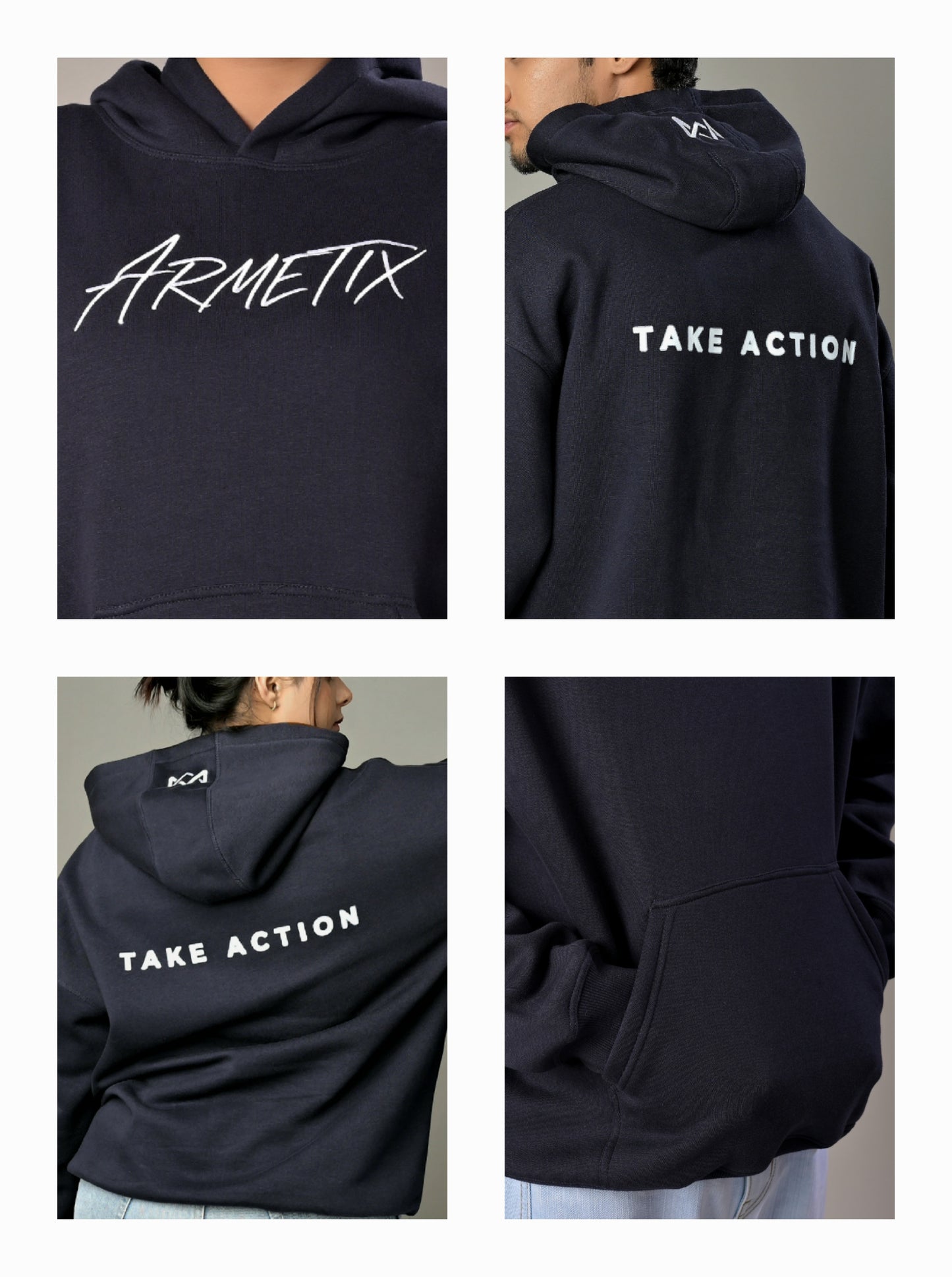 Navy blue (Unisex hoodie)