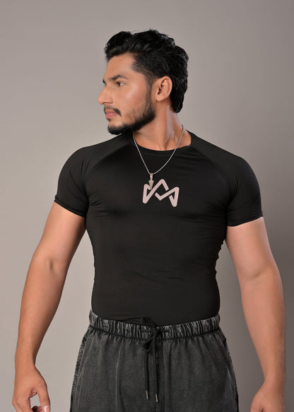 Black Compression Tee