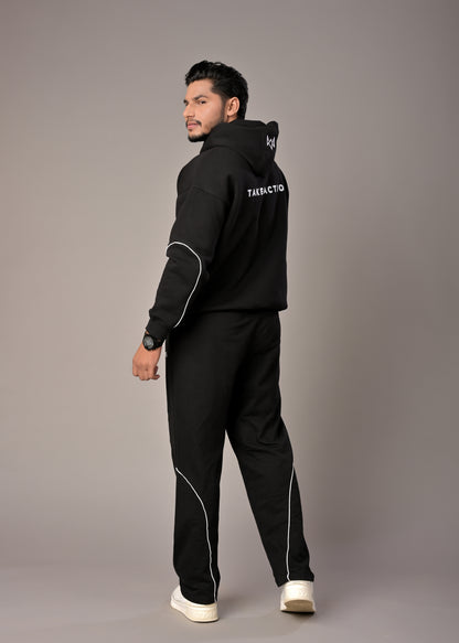 BLACK OVERSIZE CO-ORD SET