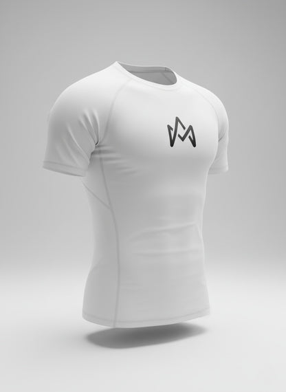 White Compression Tee