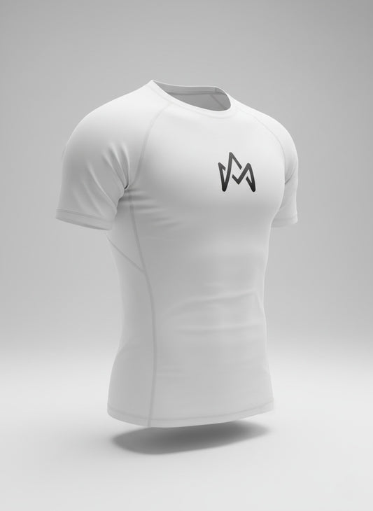 White Compression Tee