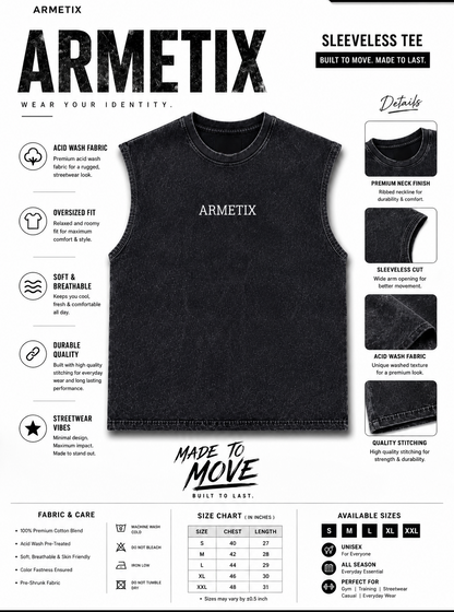 Acid wash Tank top