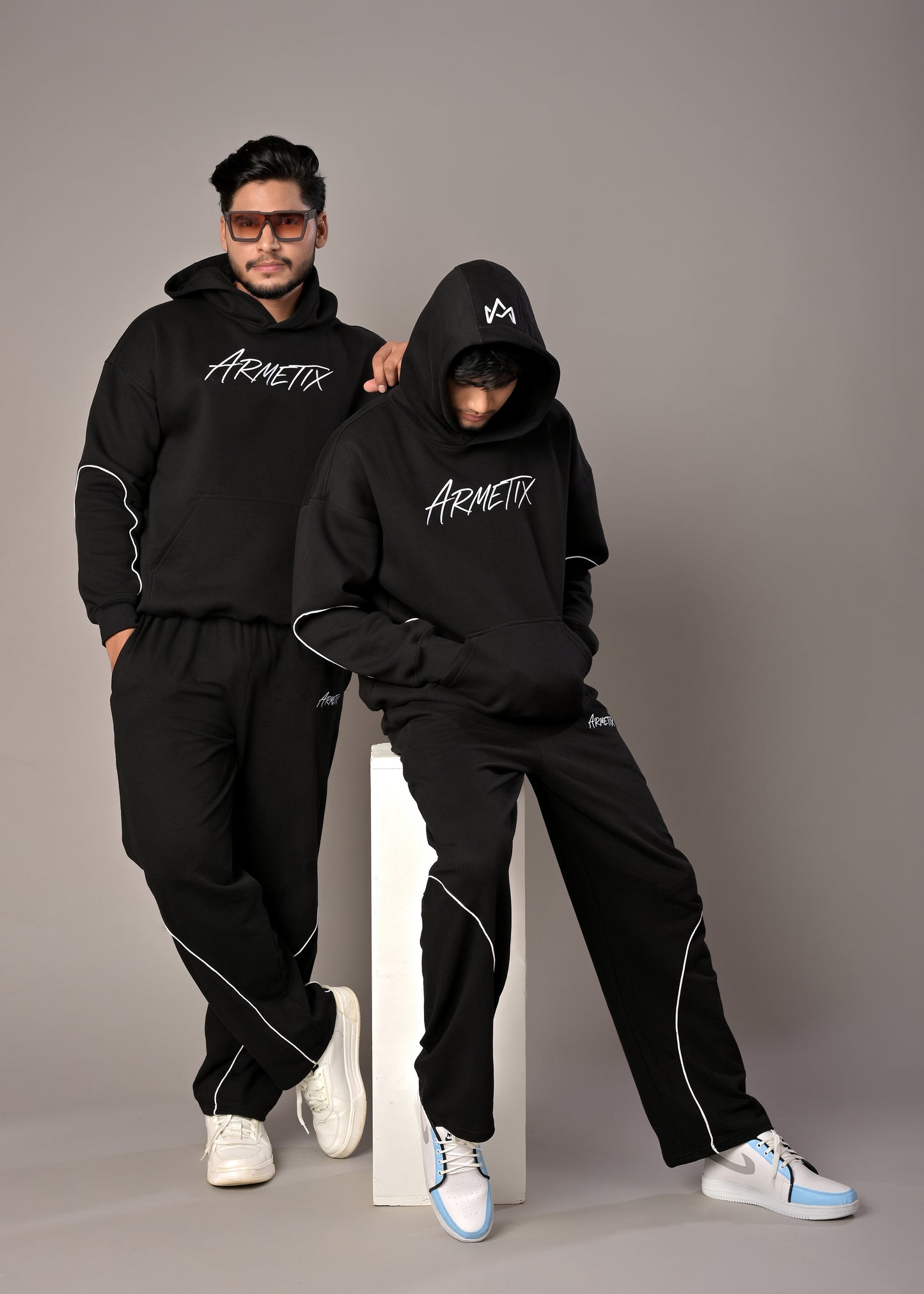 BLACK OVERSIZE CO-ORD SET