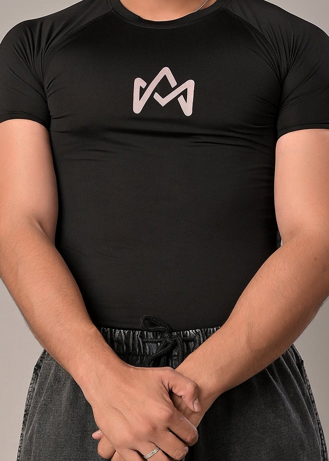 Black Compression Tee
